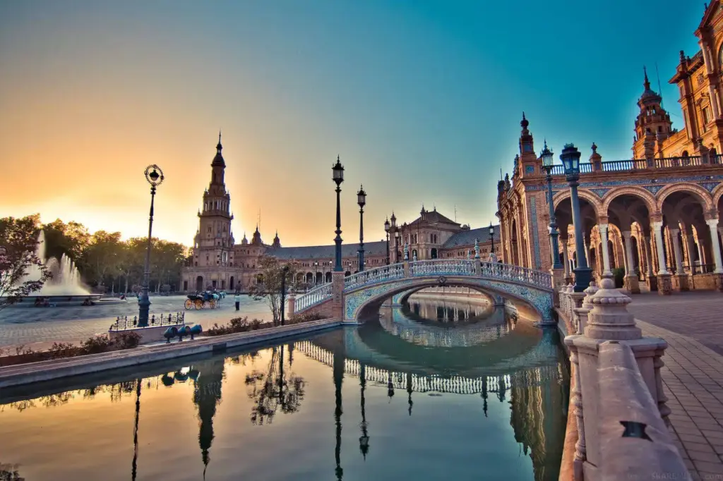 Plaza de Espa&ntilde;a in Seville &mdash; Andalusia