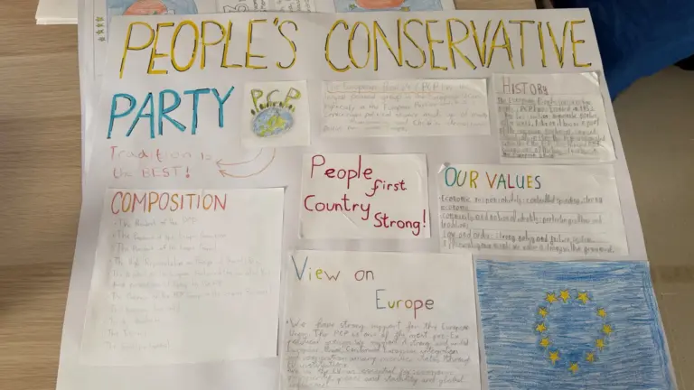 Faction poster of the People's Conservative Party
